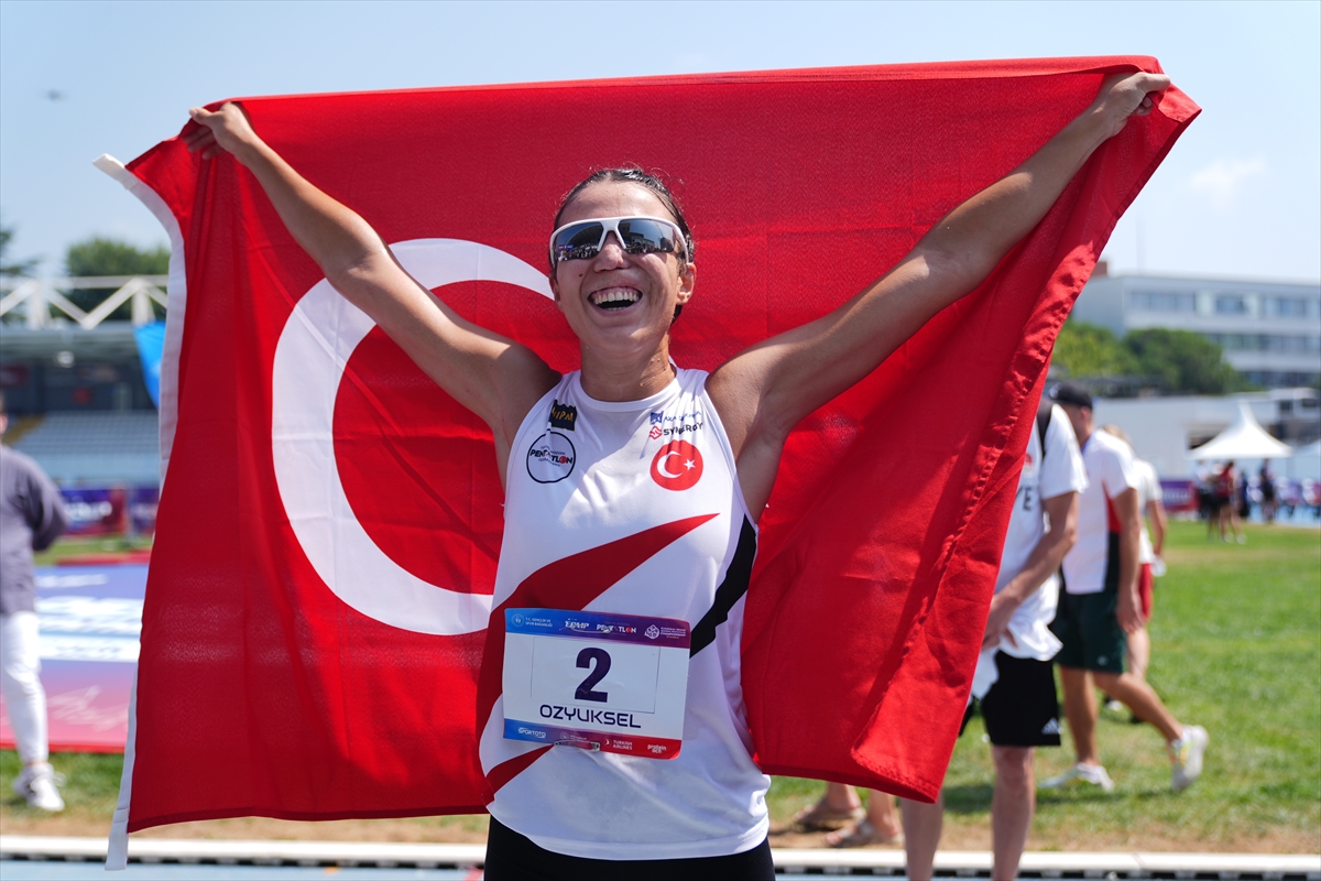 Milli pentatlet İlke Özyüksel Mihrioğlu, Avrupa şampiyonu oldu