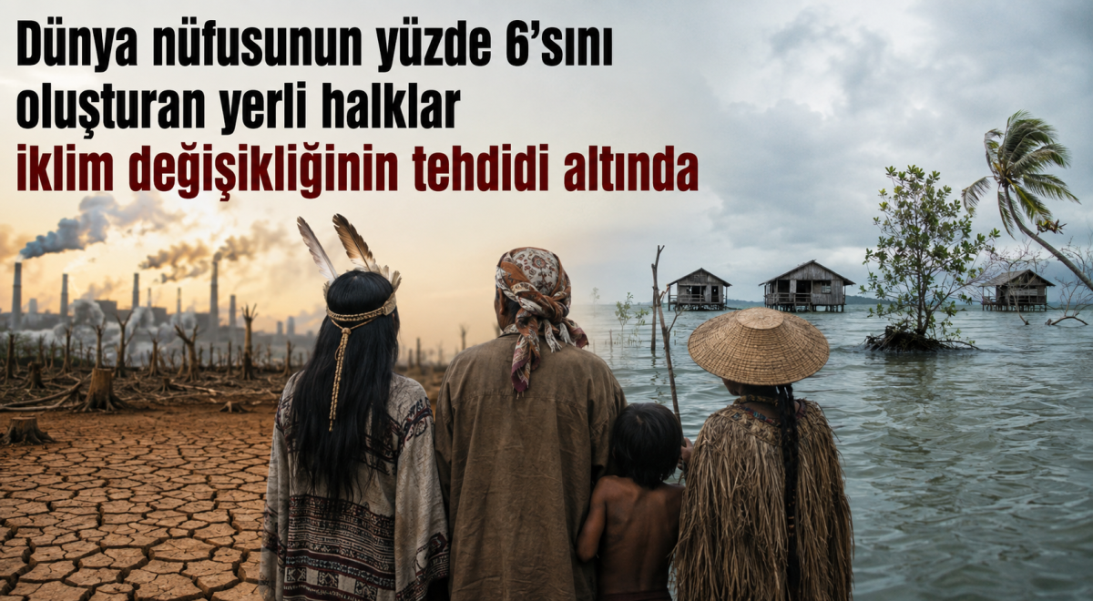 Dünya nüfusunun yüzde 6'sını oluşturan yerli halklar iklim değişikliğinin tehdidi altında