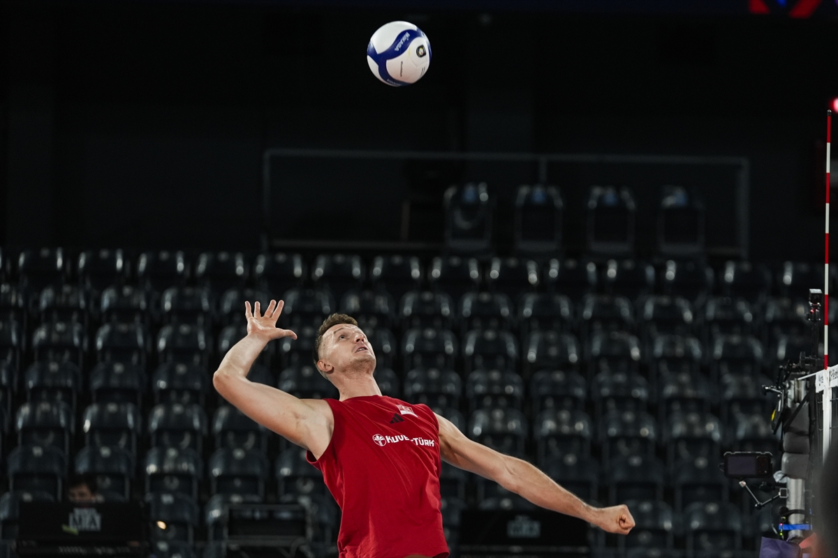 A Milli Erkek Voleybol Takımı, Almanya maçına hazır