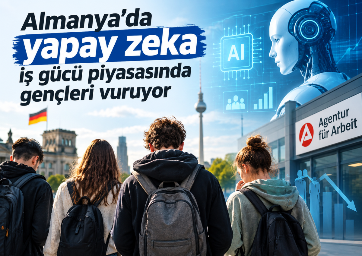 Almanya'da yapay zeka iş gücü piyasasında gençleri vuruyor