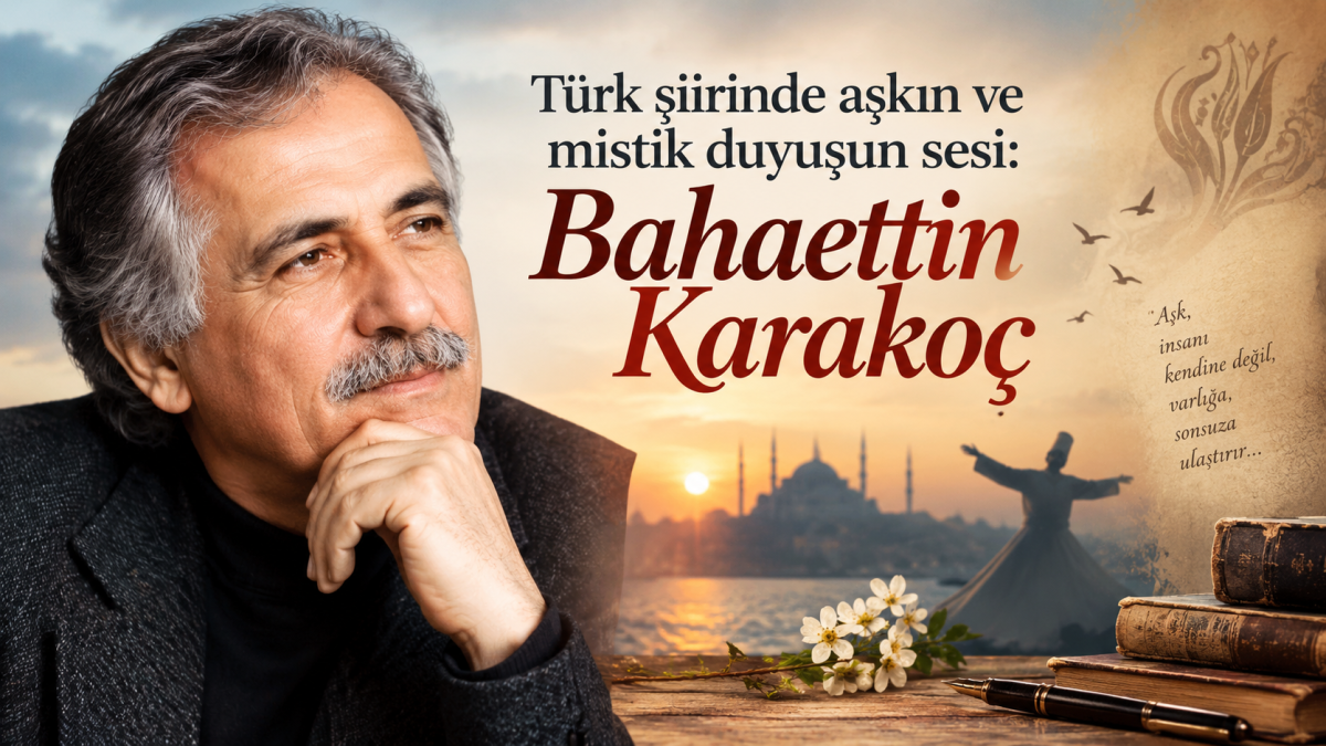 Türk şiirinde aşkın ve mistik duyuşun sesi: Bahaettin Karakoç