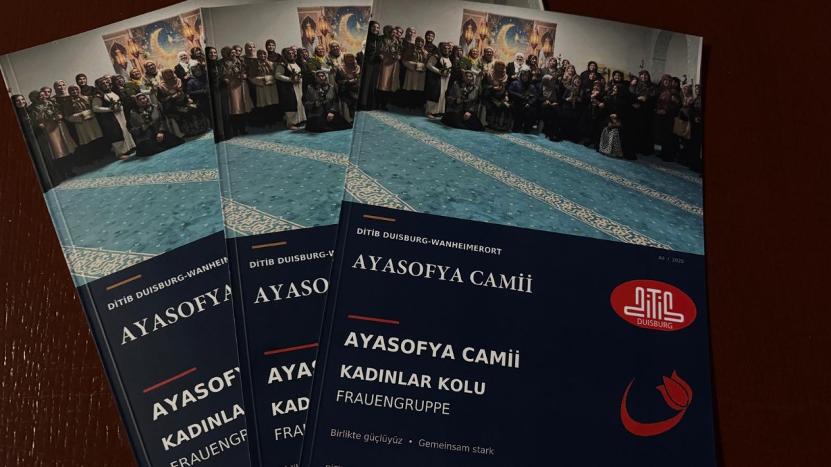 Duisburg Ayasofya Camii Kadınlar Kolu’ndan Tanıtım Kitapçığı